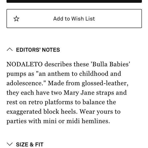 Nodalto Bulla Babies  black platform heels - Picture 9 of 12